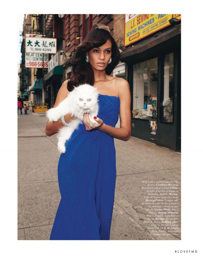 Joan Smalls featured in Gloria, May 2012