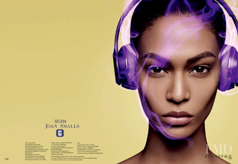 Joan Smalls featured in Scan Joan Smalls, February 2015