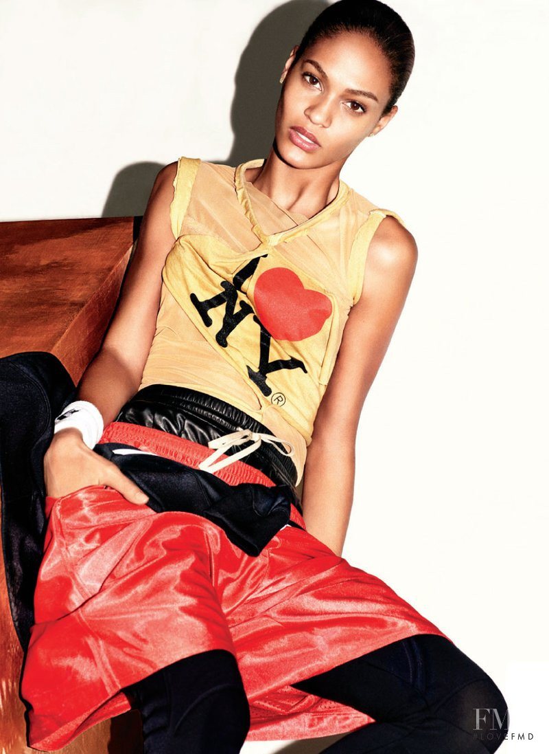 Joan Smalls featured in I Love NYC, February 2011