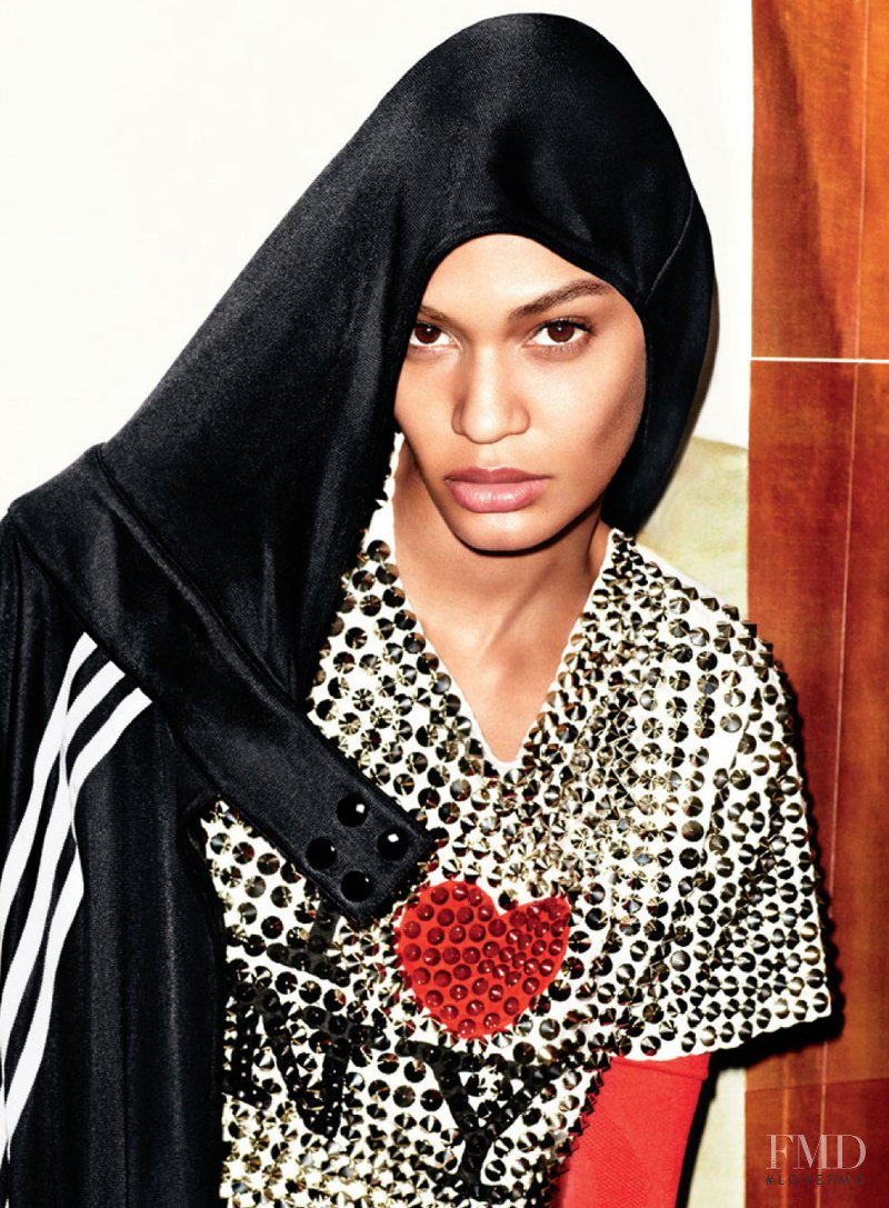 Joan Smalls featured in I Love NYC, February 2011