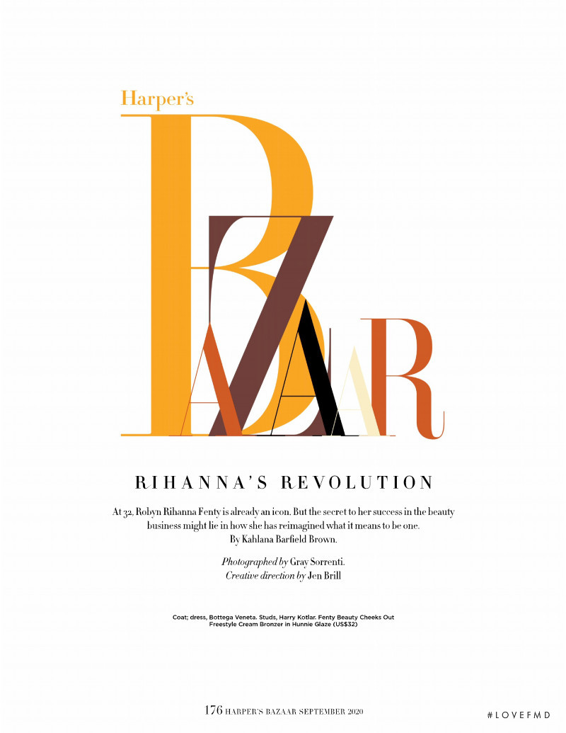 Rihanna\'s Revolution, September 2020