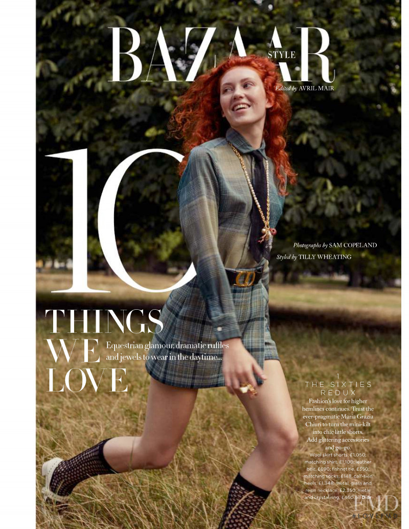 Connie Savill featured in 10 Things We Love, October 2020