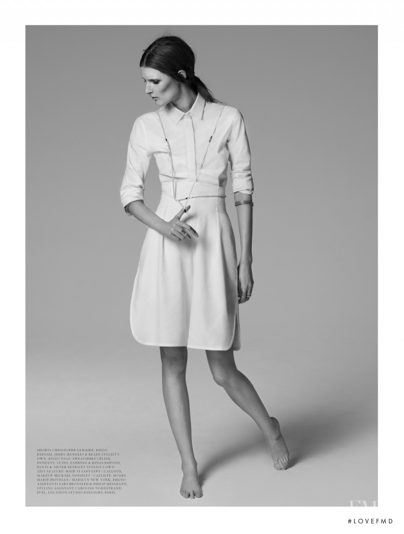 Marie Piovesan featured in White Noise, September 2012