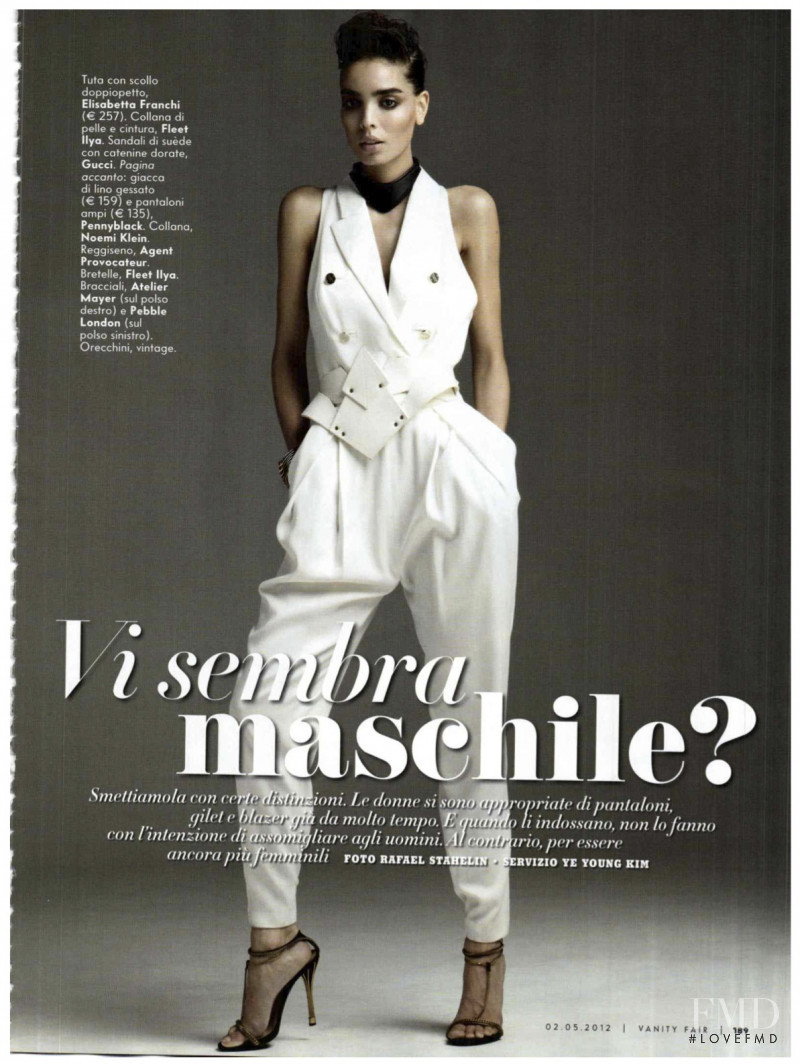 Sabrina Nait featured in Vi sembra maschile?, May 2012