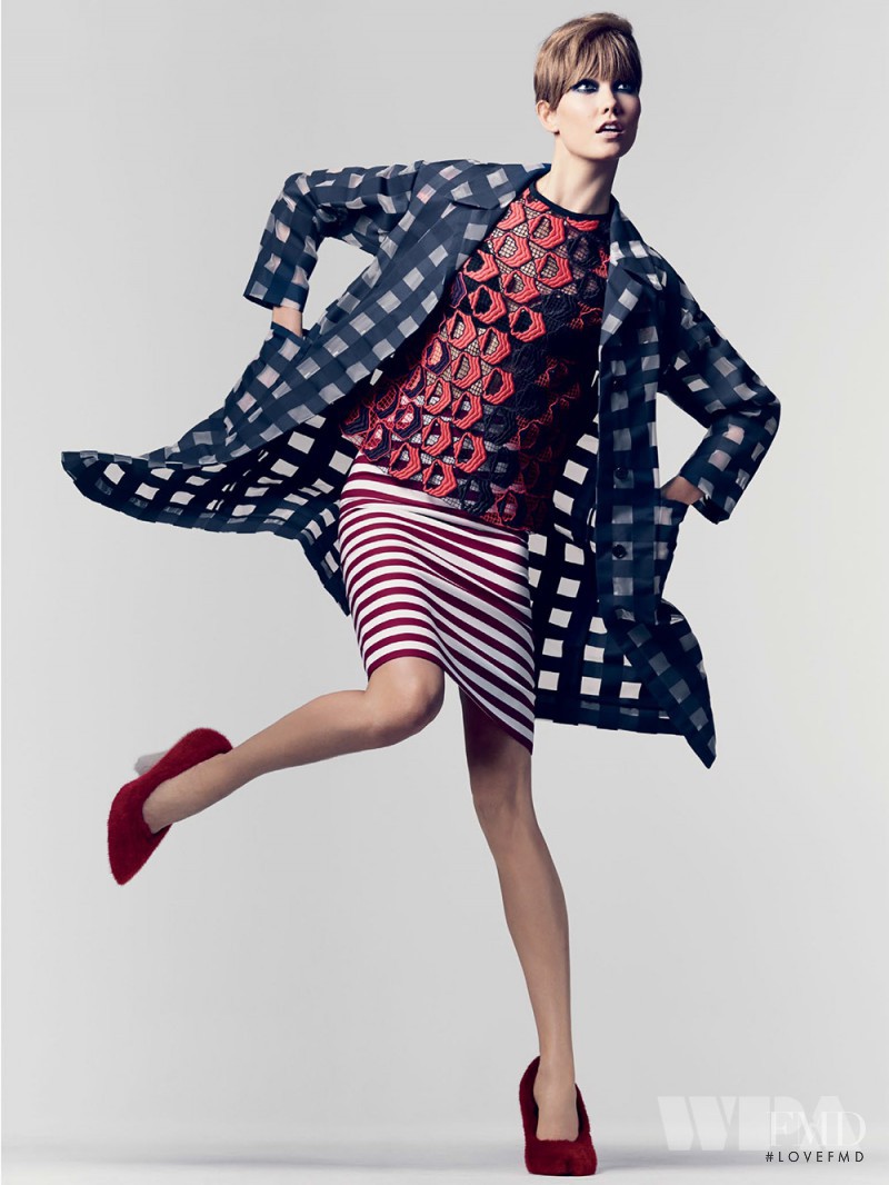 Karlie Kloss featured in Material Girls, January 2013