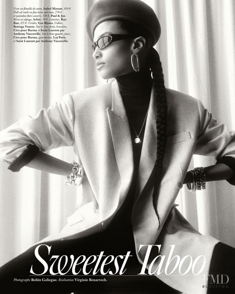 Sacha Quenby featured in Miss Vogue: Sweetest Taboo, November 2020
