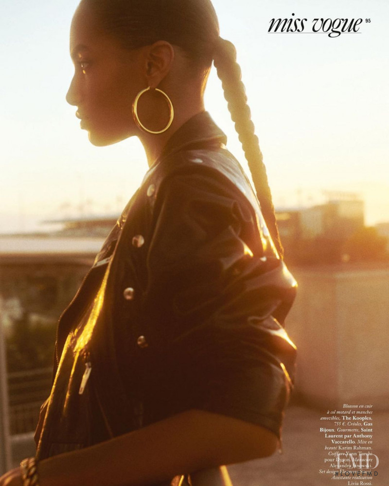 Sacha Quenby featured in Miss Vogue: Sweetest Taboo, November 2020