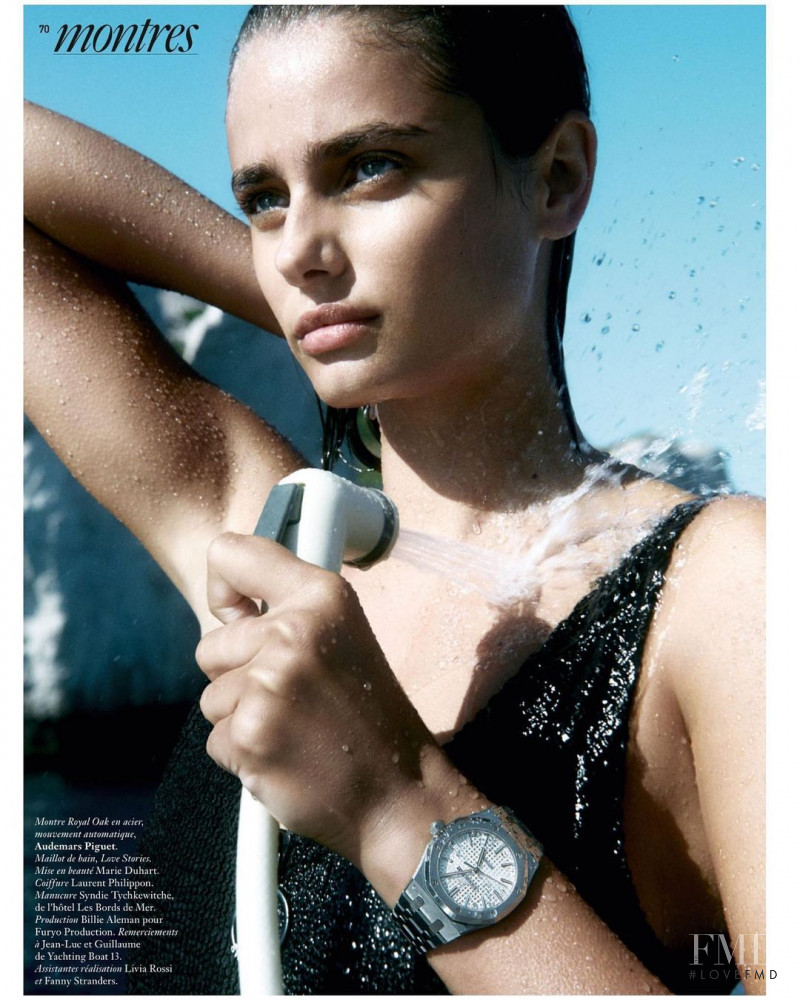 Taylor Hill featured in Montres: Cadrans Solaire, November 2020
