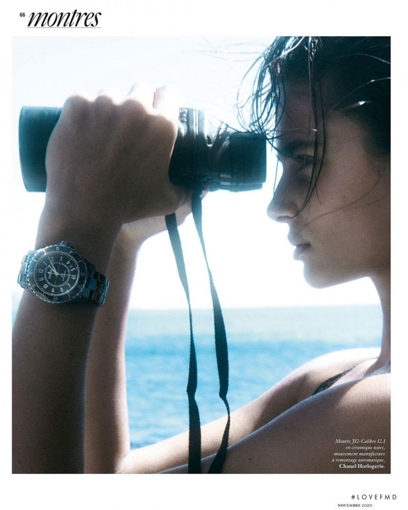 Taylor Hill featured in Montres: Cadrans Solaire, November 2020