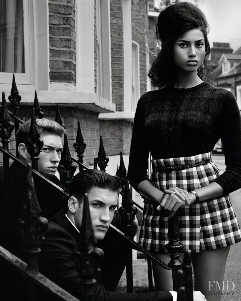 Imaan Hammam featured in Ici Londres, November 2020