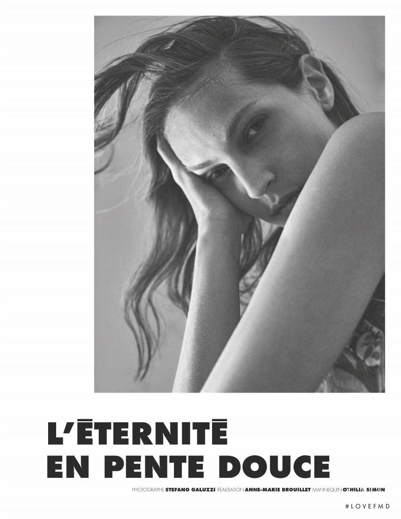 Othilia Simon featured in L\'Etermote En Pente Douce, August 2020