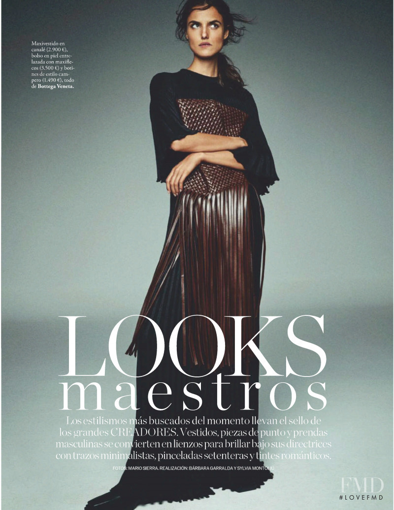 Blanca Padilla featured in Looks Maestros, October 2020