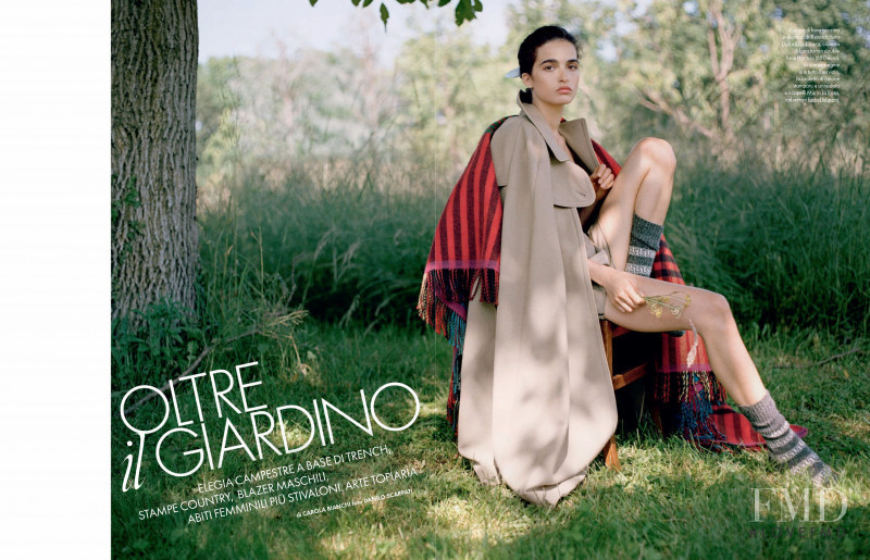 Chiara Scelsi featured in Oltre il Giardino, October 2020