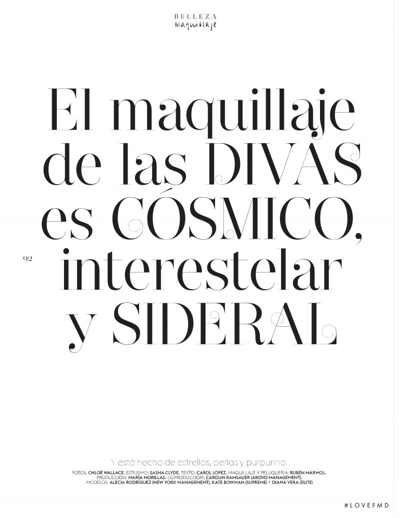 El maquillaje de las divas es cosmico, interestelar y sideral, October 2020