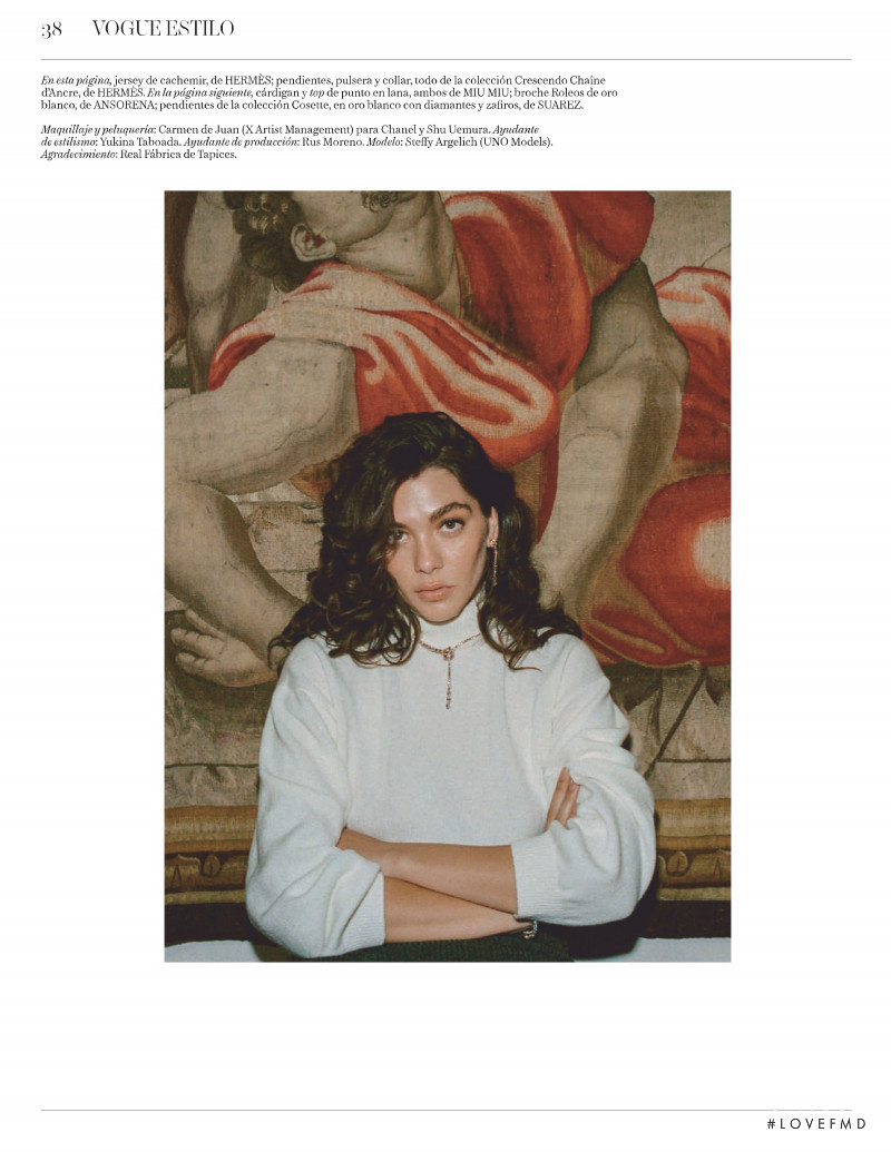 Steffy Argelich featured in Un punto Brillante, November 2020