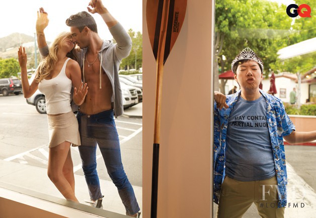 Kate Upton featured in Just The Two Of Us (and Ken Jeong), August 2011