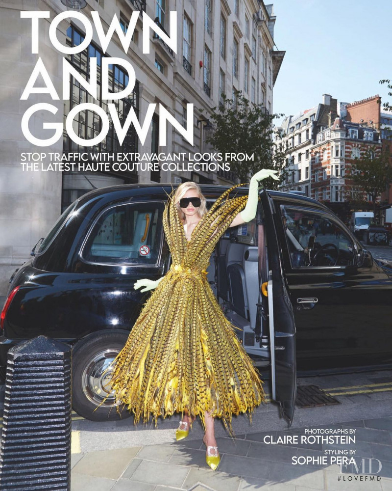 Ella Merryweather featured in Town and Gown, December 2020