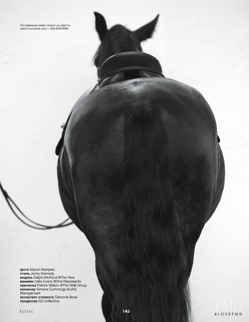 Delphi McNicol featured in Horse power, November 2020