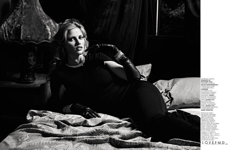 Lara Stone featured in In The World Of Senses, January 2013