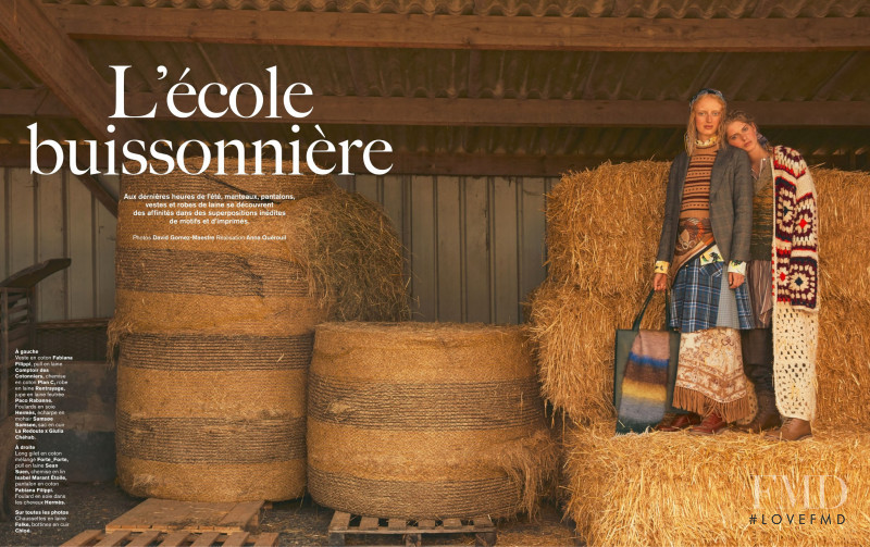 Laura Hagested featured in L\'ecole buissonniere, October 2020