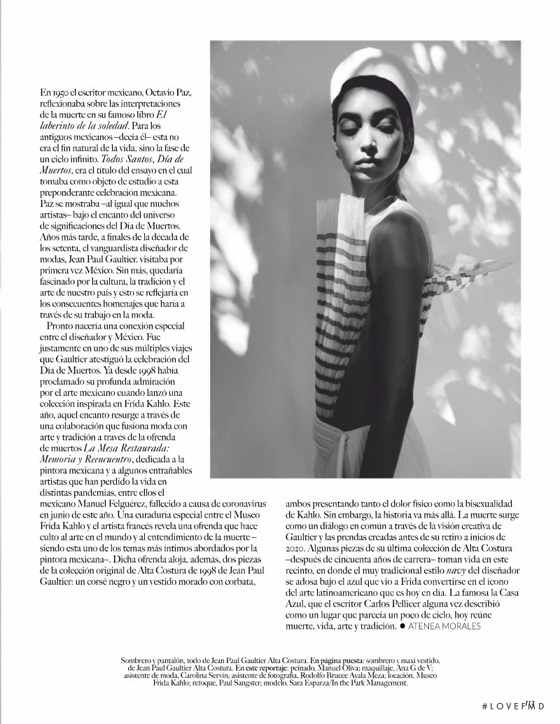 Sara Esparza featured in Arte en la Casa Azul, November 2020