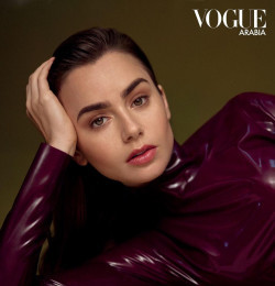 Lily Collins : The Talk of the Town