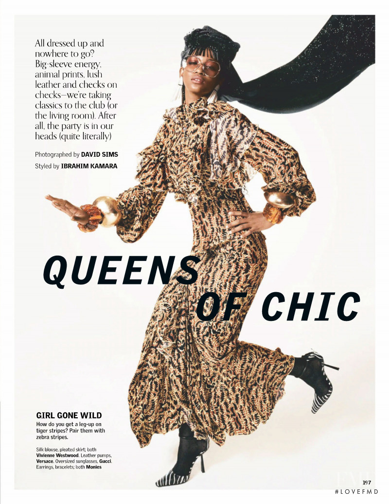 Maty Fall Diba featured in Cheens of Chic, November 2020