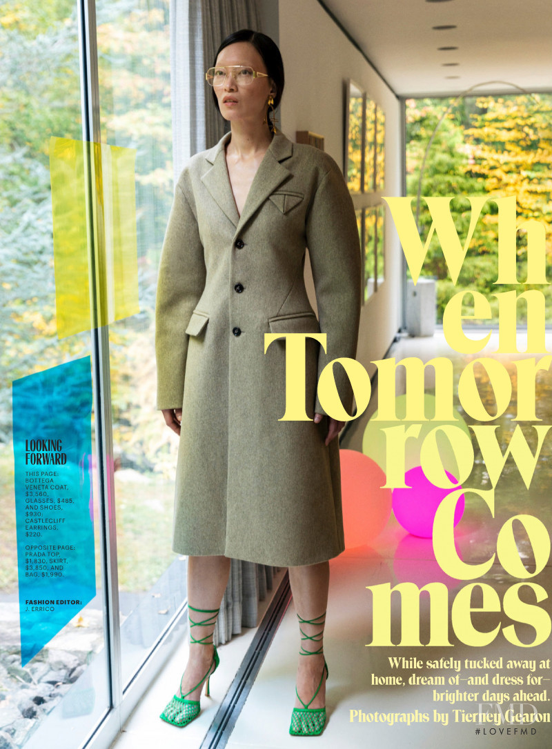 Ling Tan featured in When Tomorrow Comes, November 2020