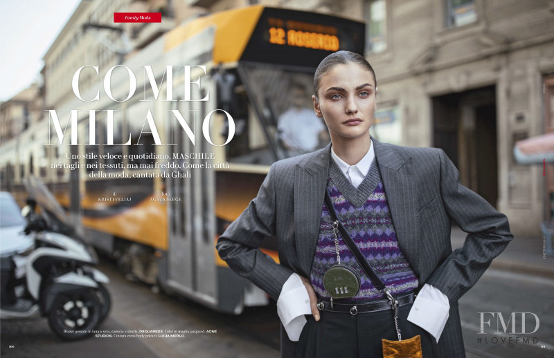 Paula Cioltean featured in Come Milano, October 2020