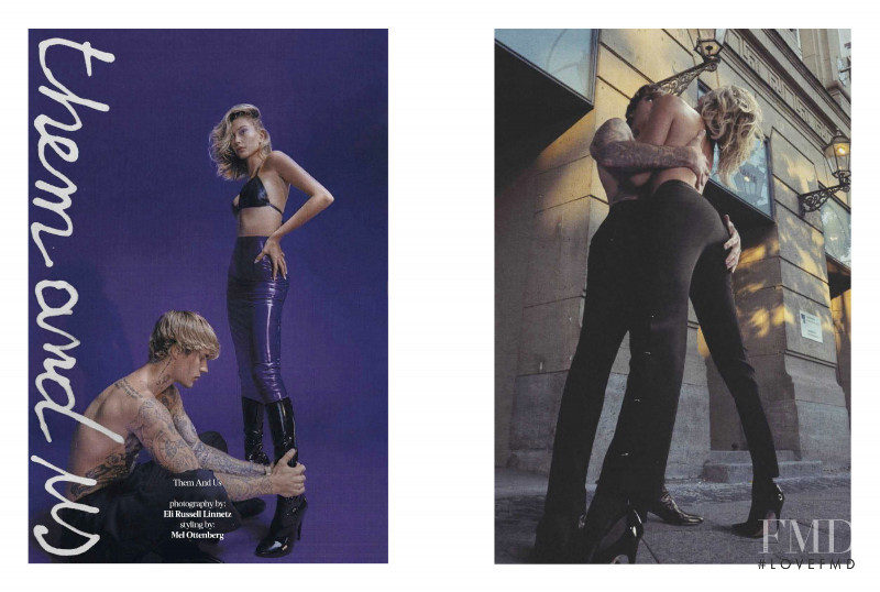 Hailey Baldwin Bieber featured in Them And Us, October 2020
