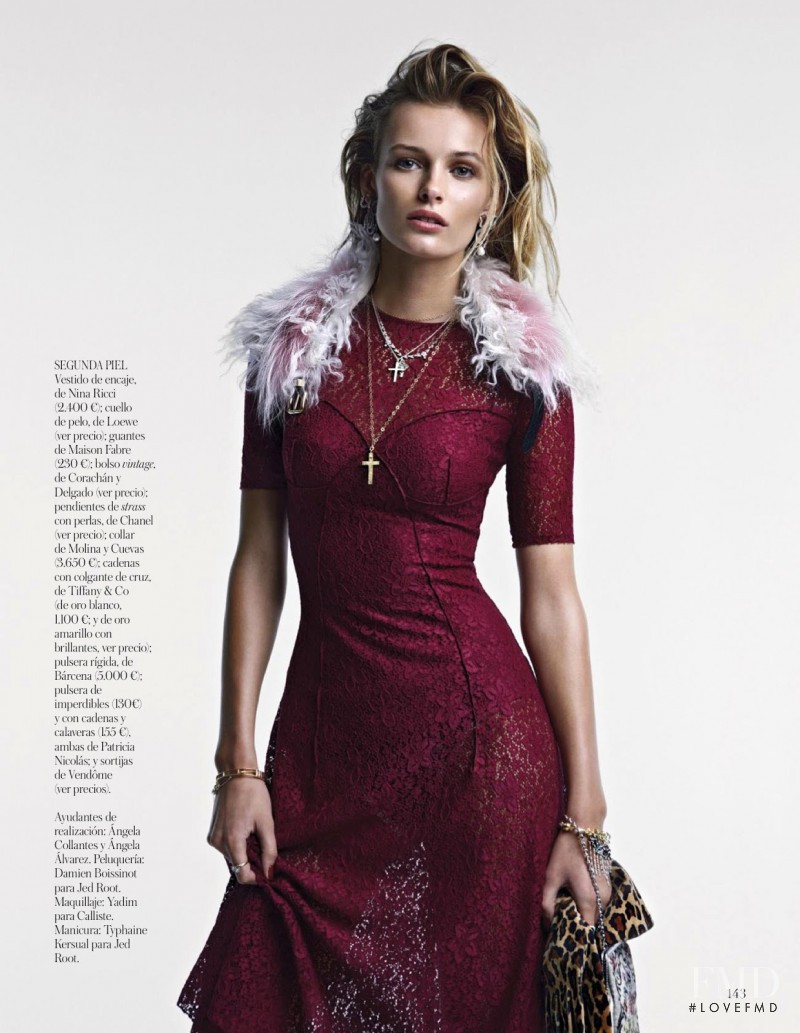 Edita Vilkeviciute featured in El Efecto Vintage, January 2013