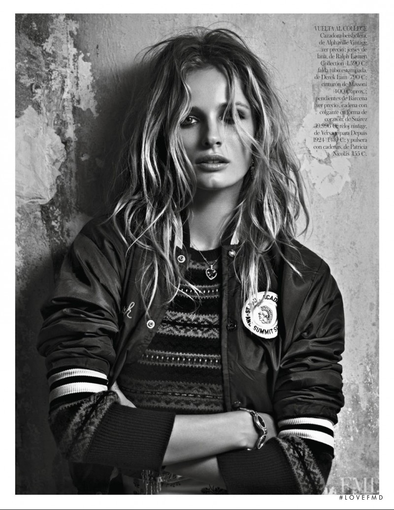 Edita Vilkeviciute featured in El Efecto Vintage, January 2013