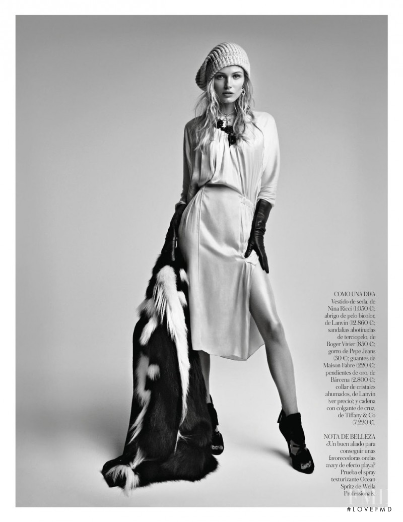 Edita Vilkeviciute featured in El Efecto Vintage, January 2013