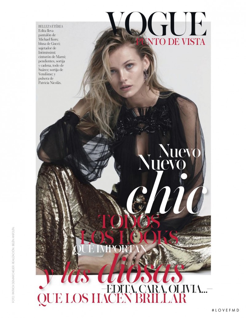 Edita Vilkeviciute featured in El Efecto Vintage, January 2013