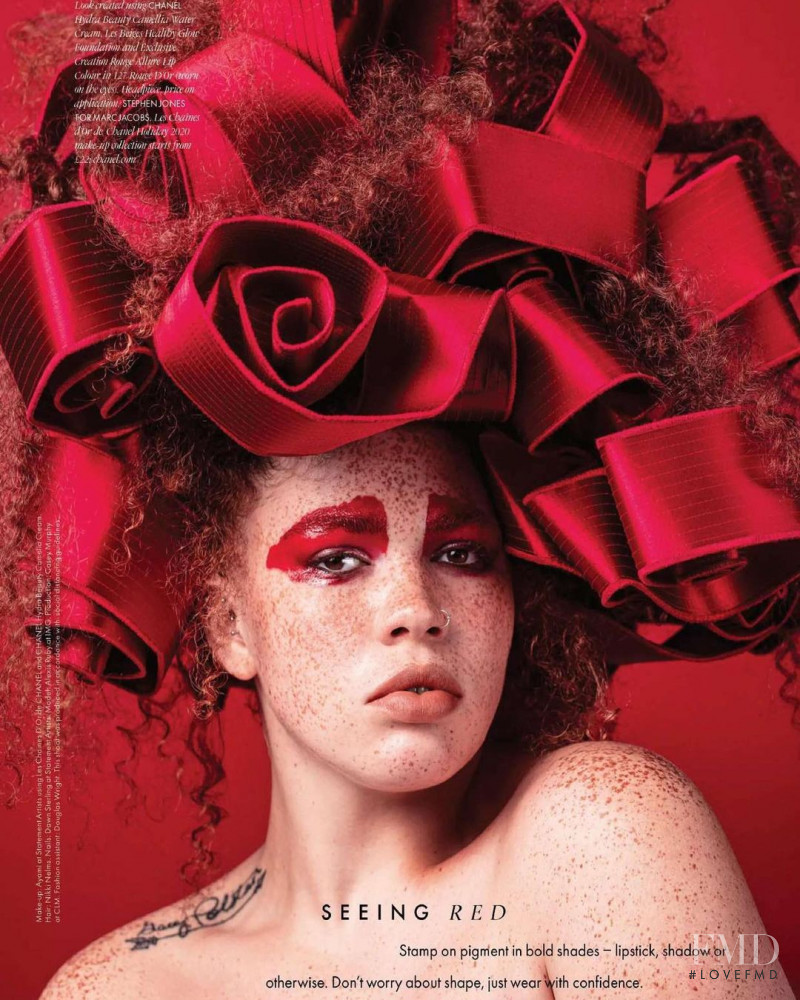 Alexis Ruby Polston featured in Beauty Punk, December 2020