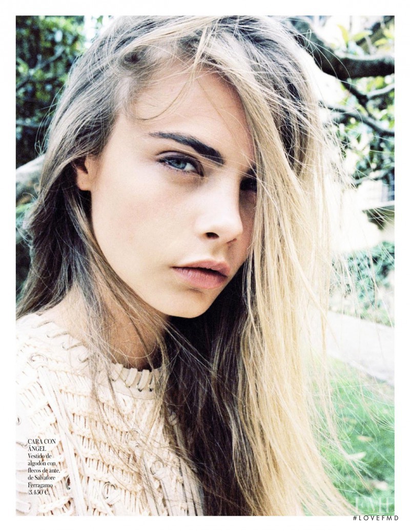 Cara Delevingne featured in A La Italiana, January 2013