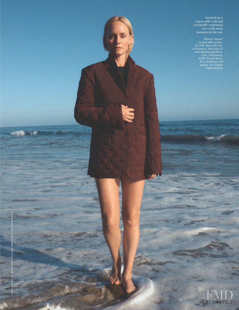 Amber Valletta featured in Natural Woman, November 2020