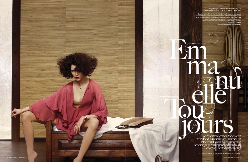 Agnes Nabuurs featured in Emmanuelle Toujours, January 2013