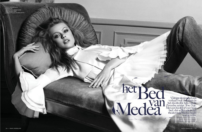 Frida Gustavsson featured in Het Bed Van Medea, January 2013