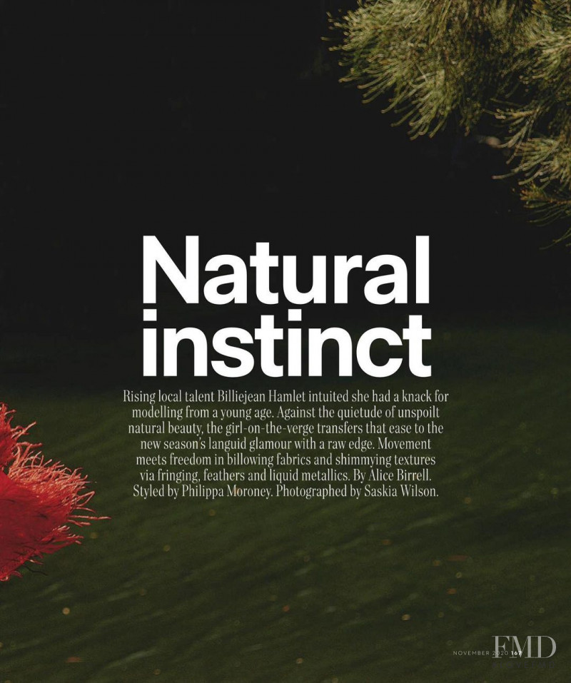 Natural Instinct, November 2020