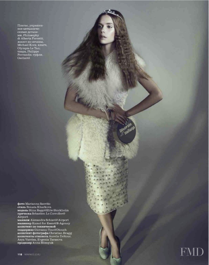 Stina Rapp featured in The Snow Queen, January 2013