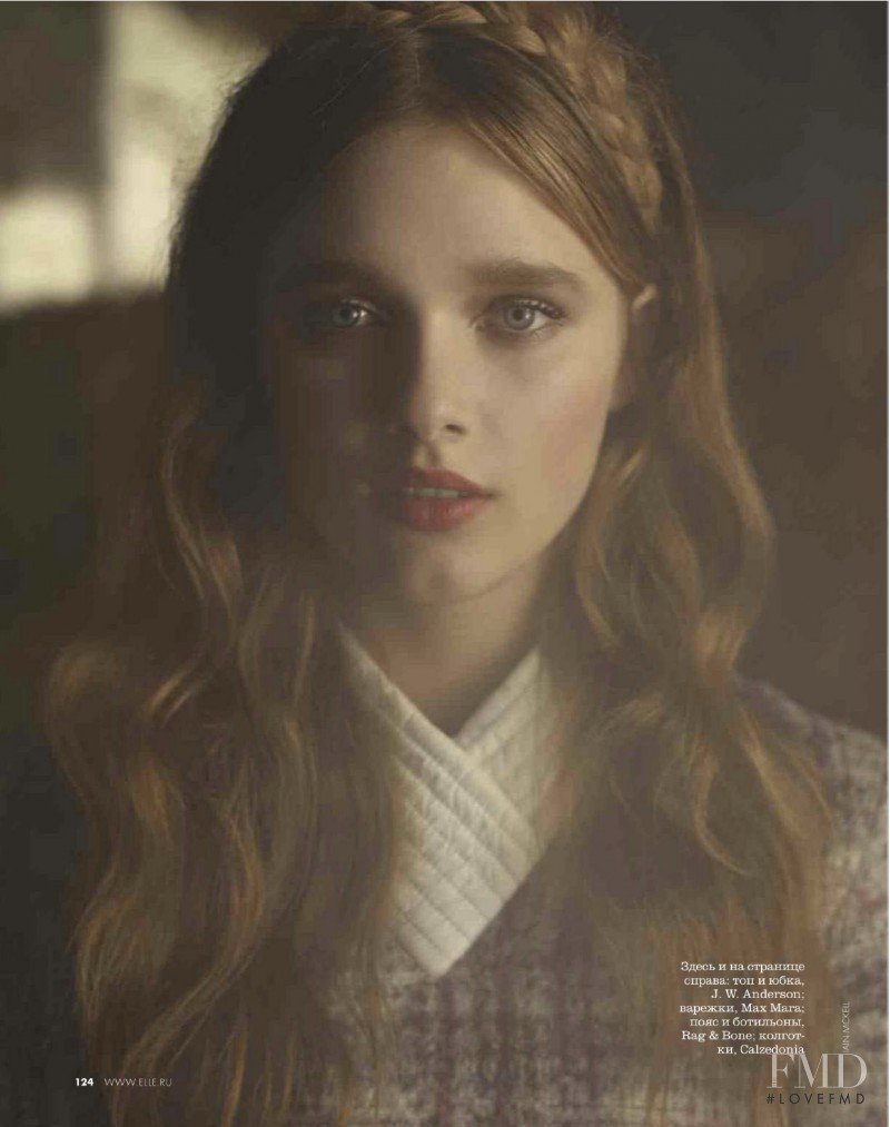 Beegee Margenyte featured in Albion, January 2013