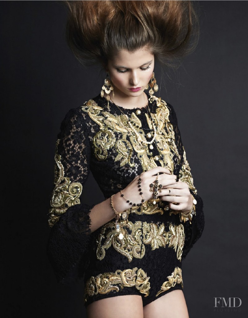 Estee Rammant featured in Super Tsar, December 2012