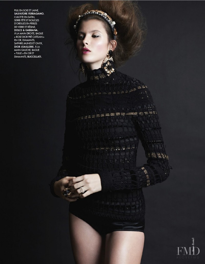 Estee Rammant featured in Super Tsar, December 2012