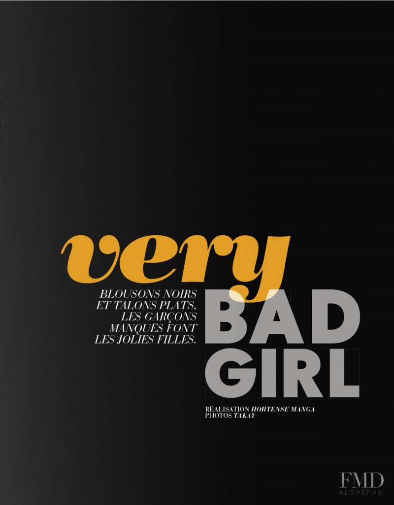 Very Bad Girl, December 2012