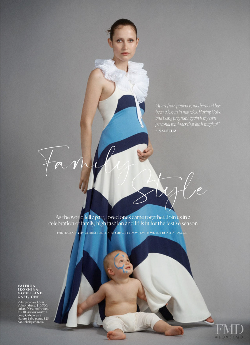 Valerija Erokhina featured in Tamily Style, December 2020