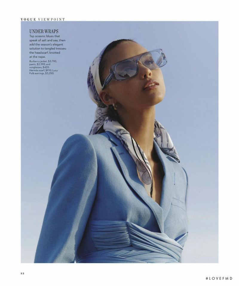 Vogue Viewpoint: Face the Sun, November 2020