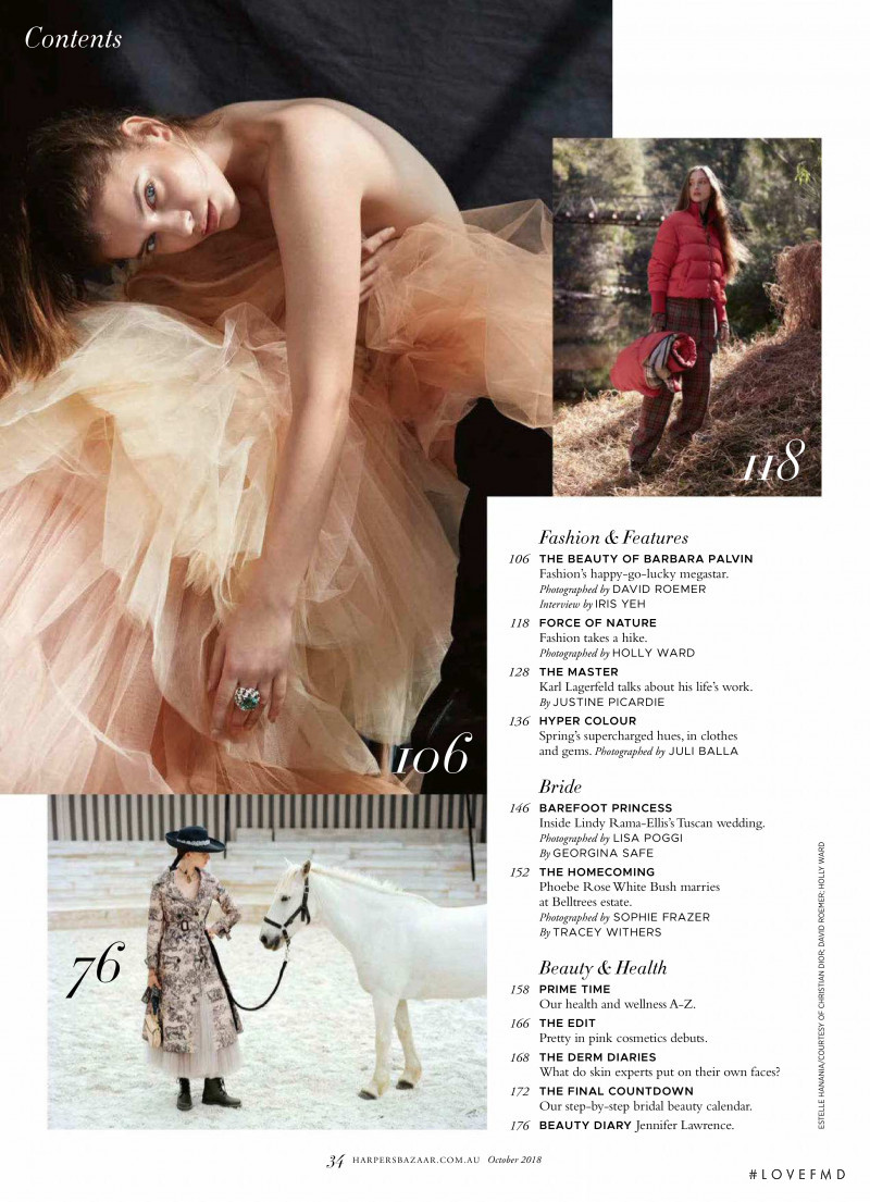 Barbara Palvin featured in The Beauty Of Barbara Palvin, October 2018