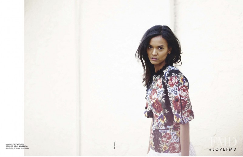 Liya Kebede featured in Top Degaine, December 2012