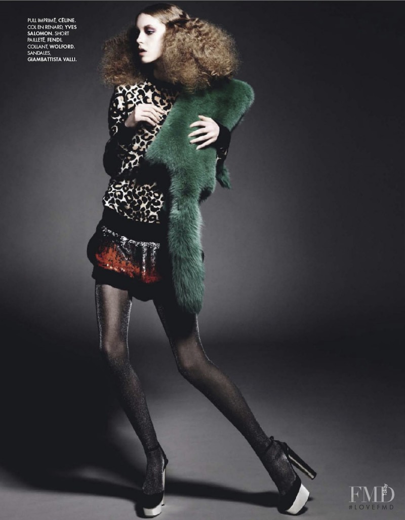 Jemma Baines featured in Funky Retro, December 2012